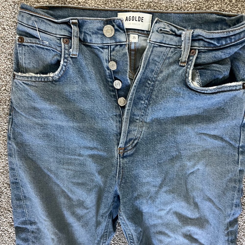 Agolde Riley Ripped Jeans - Picture 4 of 4